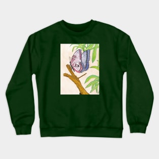 Butterfly Drawing Crewneck Sweatshirt